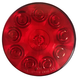 4" Round LED Stop/Tail/Turn Light Kit (10 Diodes)