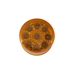 2" Round Clearance/Marker Light LED - AMBER (9 Diodes)