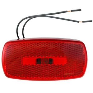 4"x 2" Rectangle Clearance/Marker Light - RED